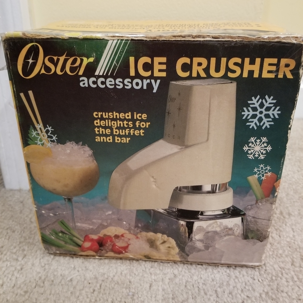Oster Vintage Ice Crusher Accessory. Model #435